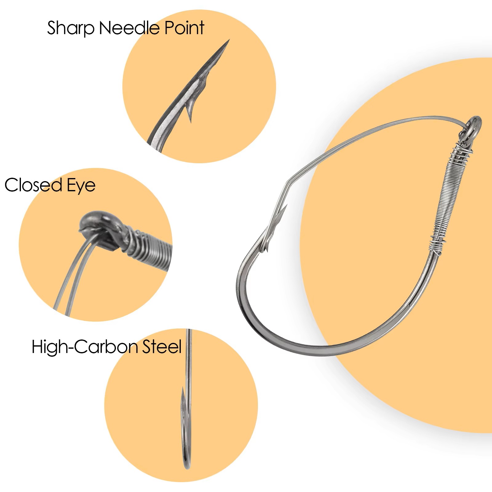 FishTrip Weedless Wacky Rig Ho - Fishing Hook Weedless บทวิจารณ์และราคา